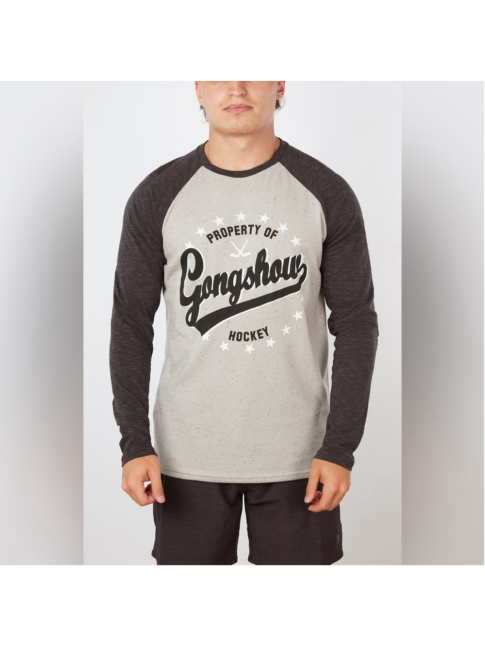 Gongshow long sleeve top property of Gongshow hockey sz XL